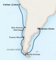 Круїз навколо Південної Америки на лайнері Koningsdam (Holland America Line: клас Преміум)